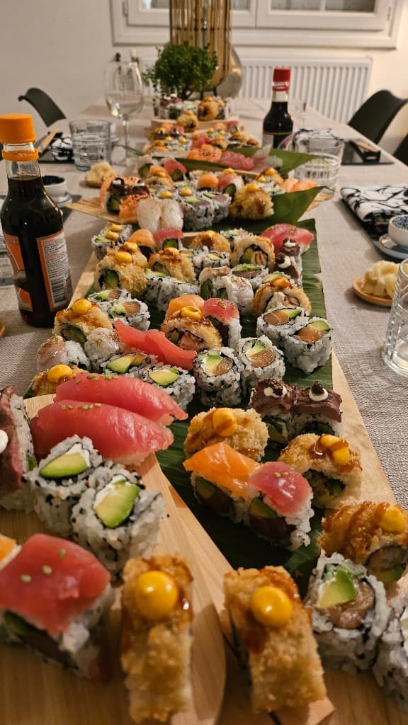Découvrez l'élégance de la cuisine japonaise à domicile !, menu de Chef Renault