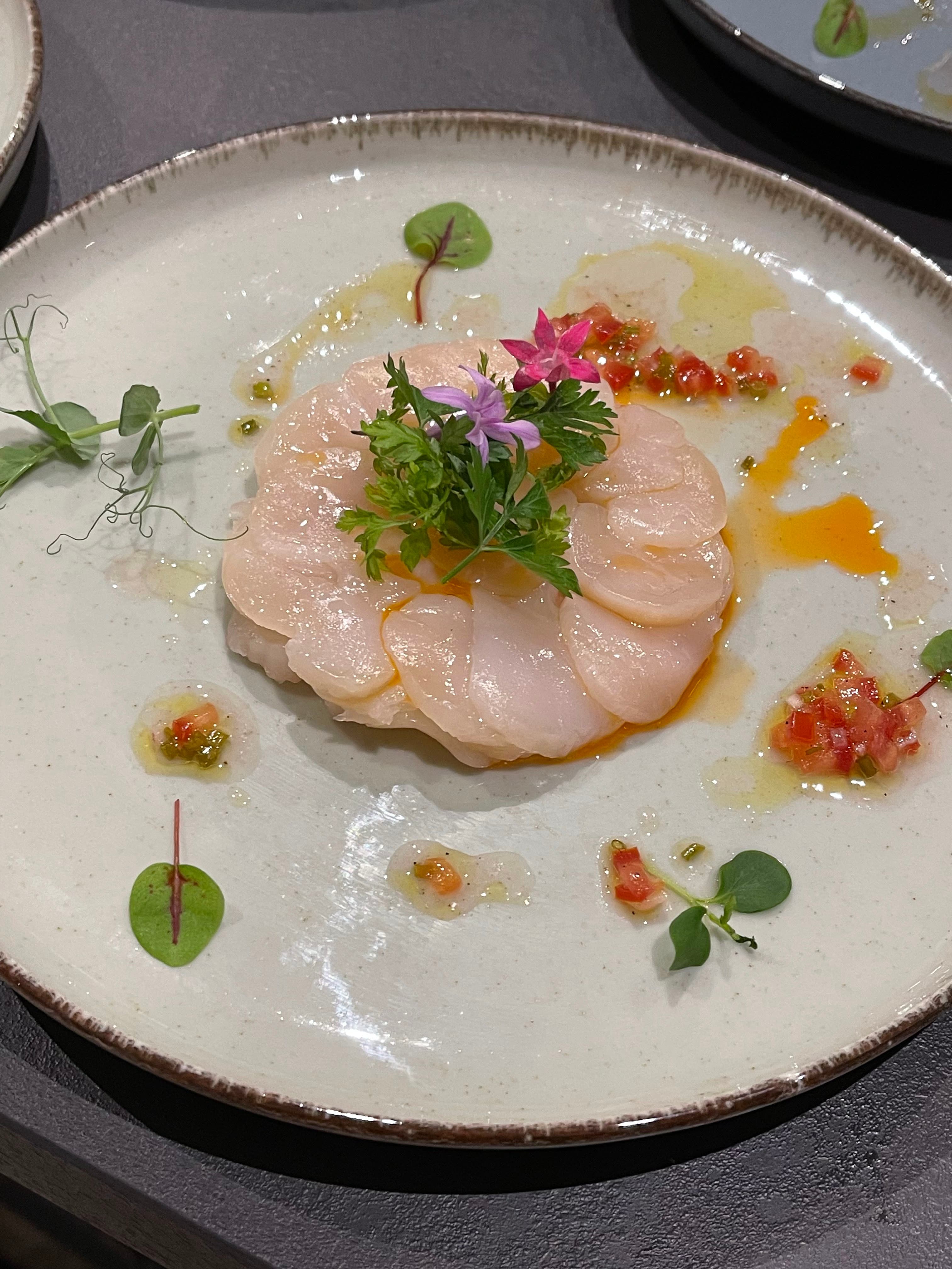 Plat de Chef Nathalie : Élégance de la Mer