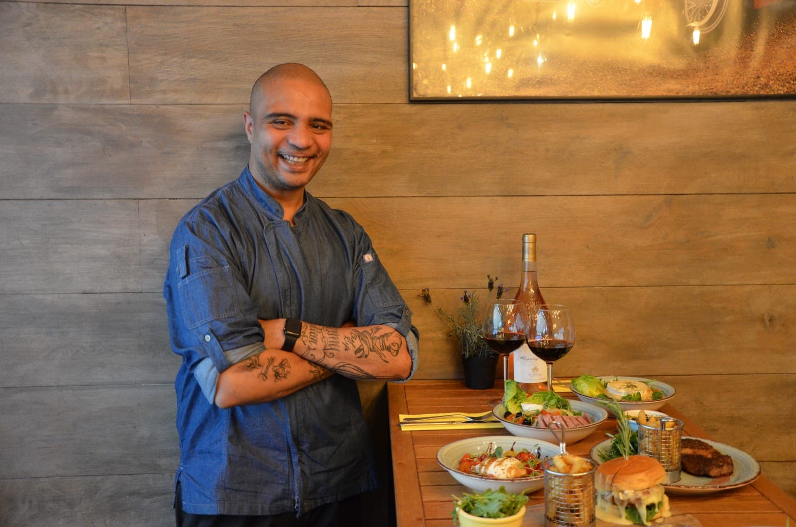 Portrait du chef Chef Franck