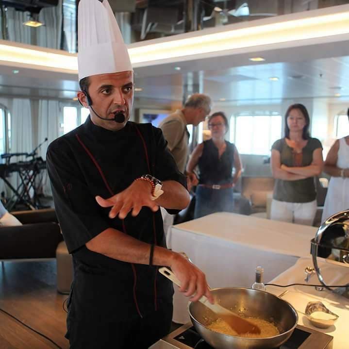 Portrait de Chef Sébastien Valade, chef à domicile