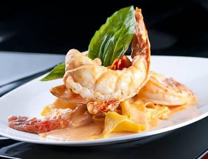 Photo du menu En pleine mer