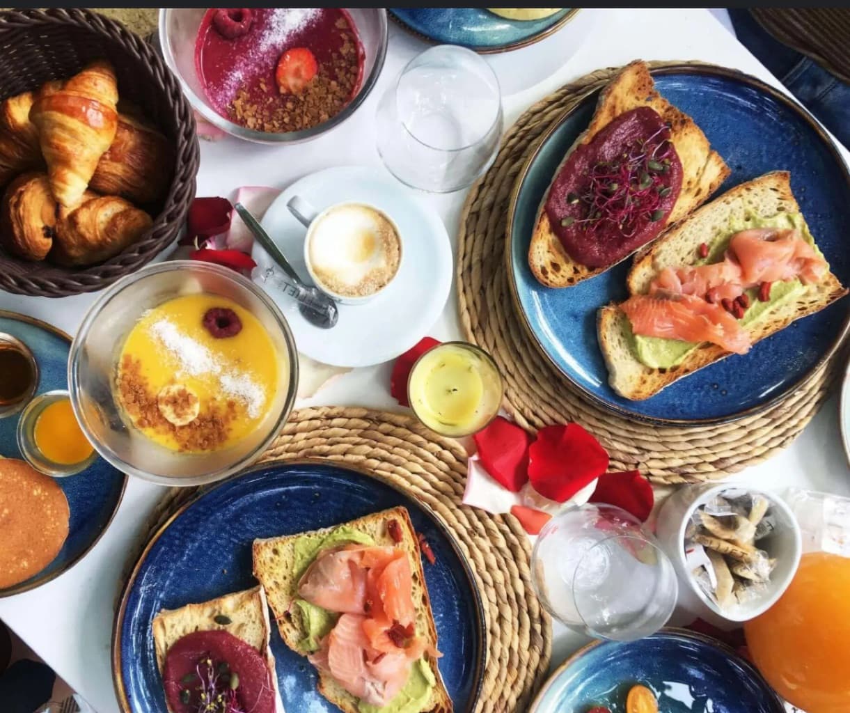 Brunch gourmand, menu de Chef Fatimata