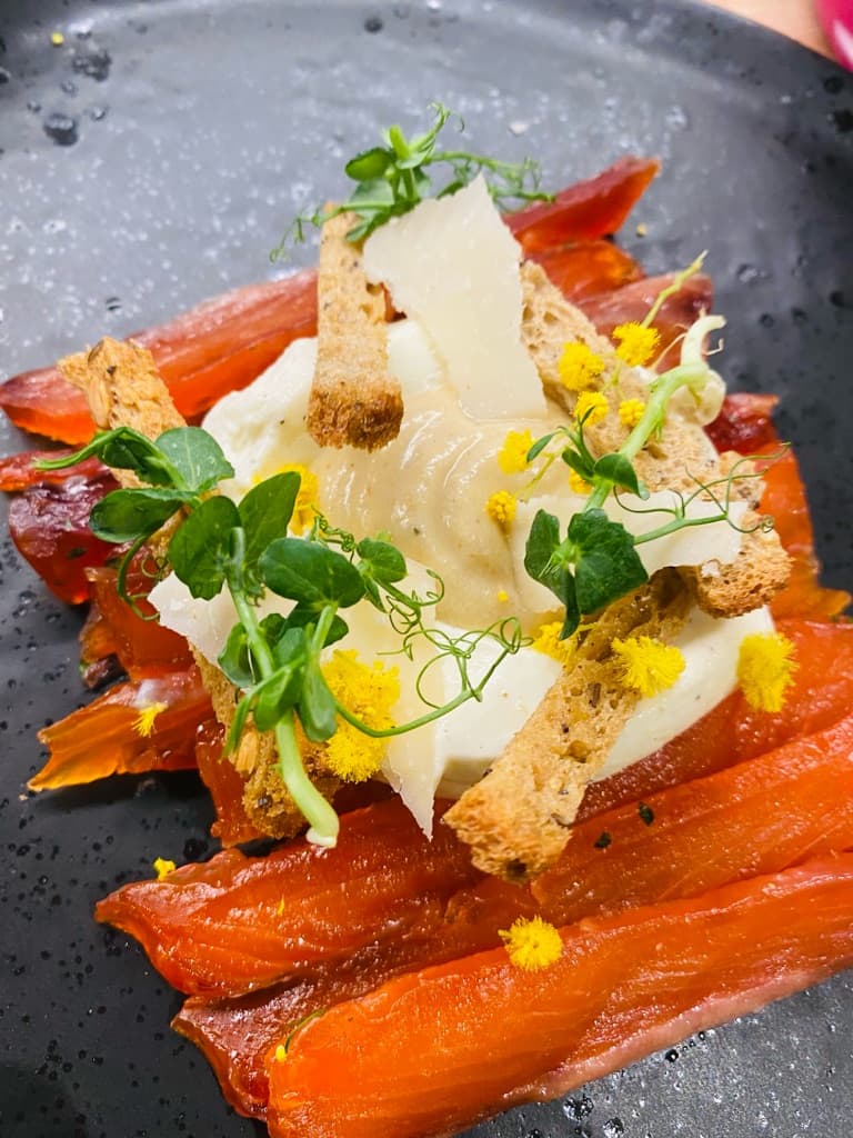 Plat de Chef Cheffe Alexandra Et Auguste : Menu gourmand