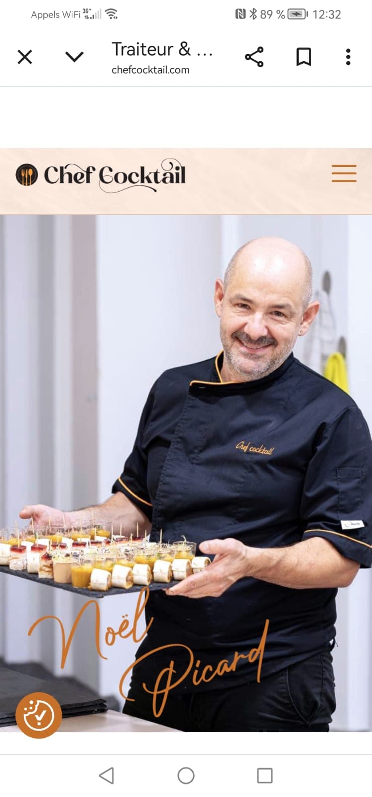 Chef Noel, chef spécialisé en cuisine gastronomique à domicile à Vence