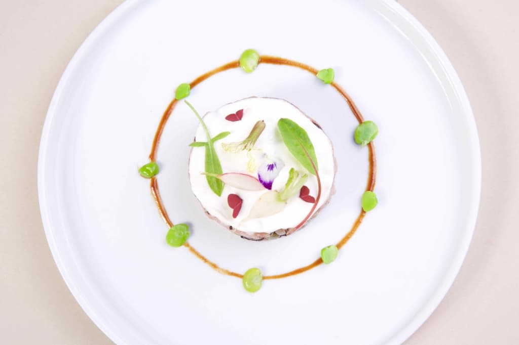 Initiation gourmande, menu de Chef François