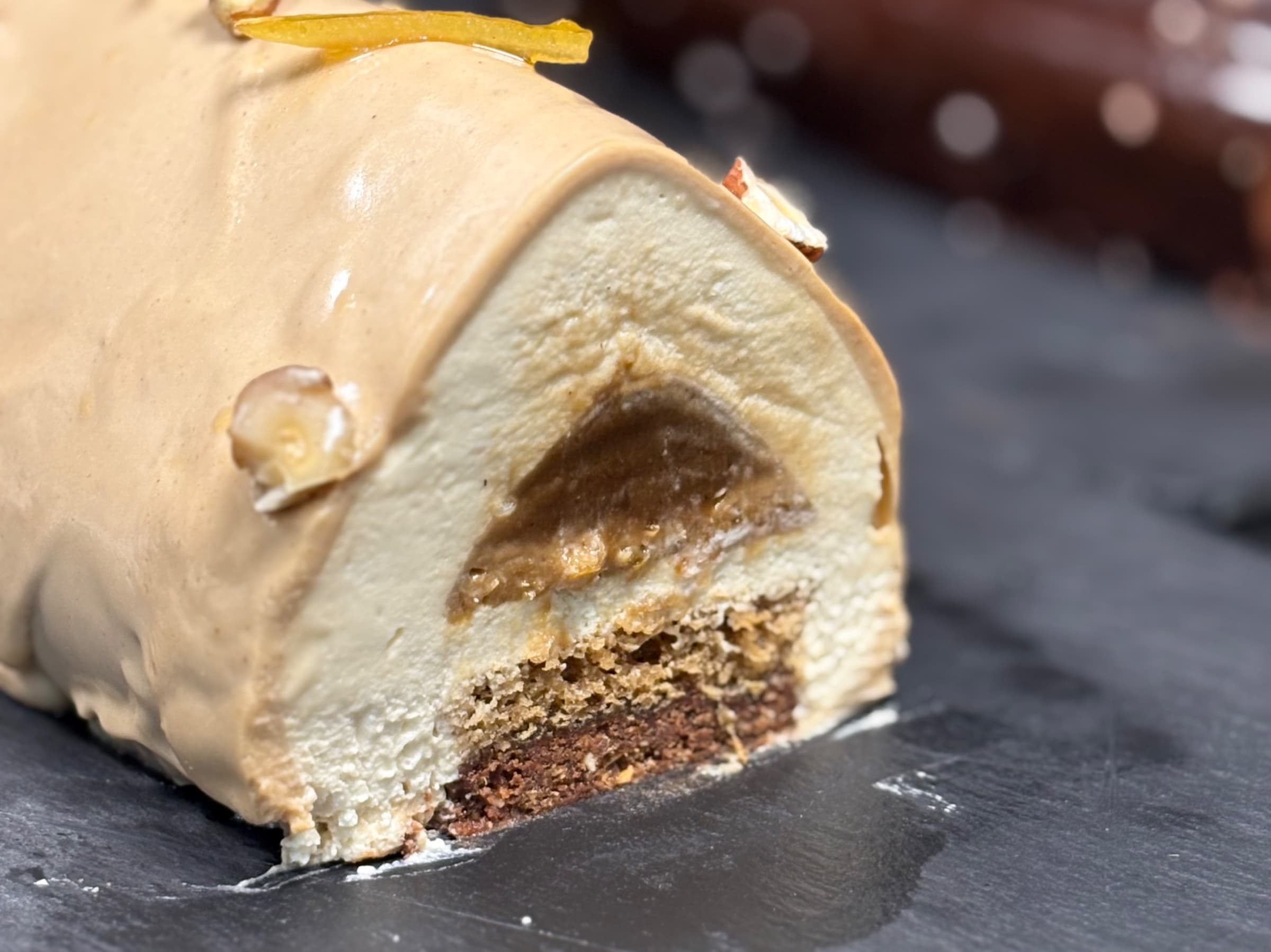 Photo du menu Bûche de Noël et mignardises
