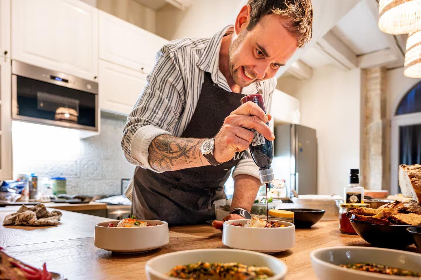 Portrait de Chef Gauthier, chef à domicile
