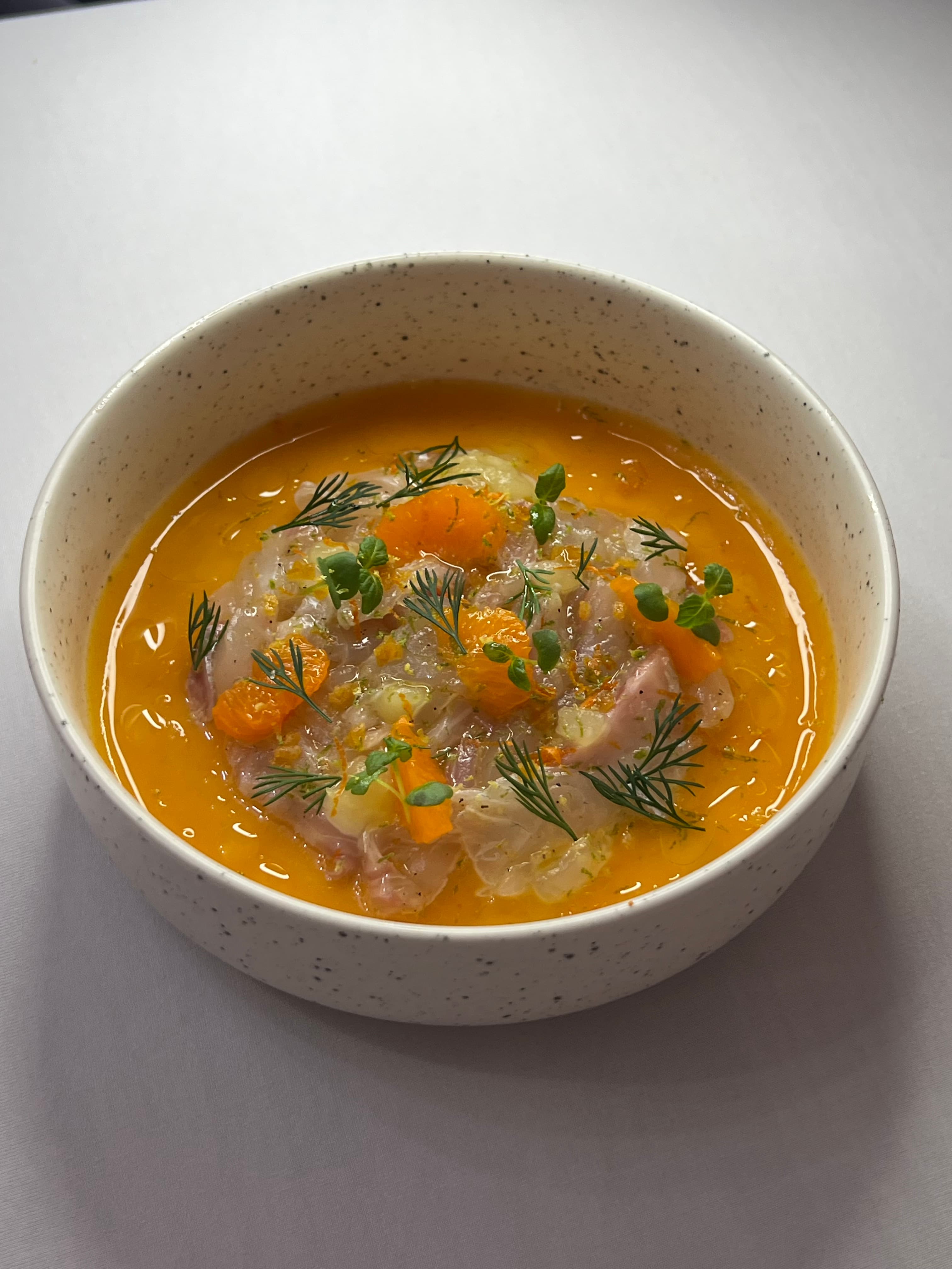Plat de Chef Nicolas : Menu Éveil des Sens
