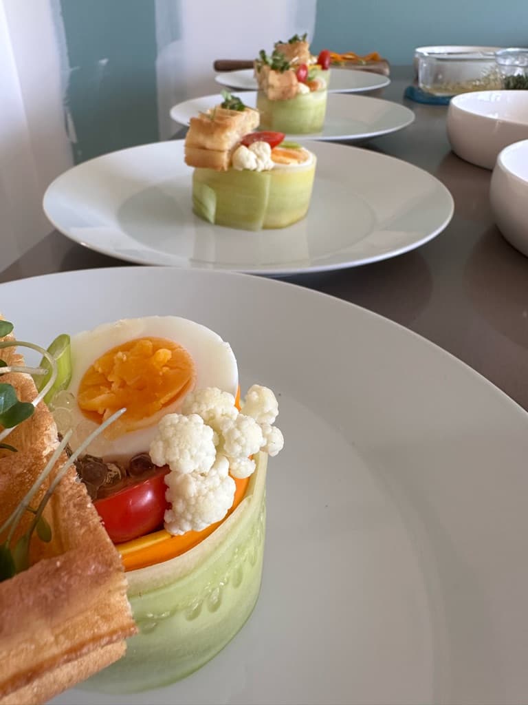 Plat de Chef Christophe : Envolée des saveurs